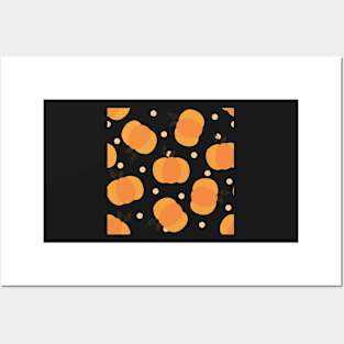 Orange Pumpkins Posters and Art